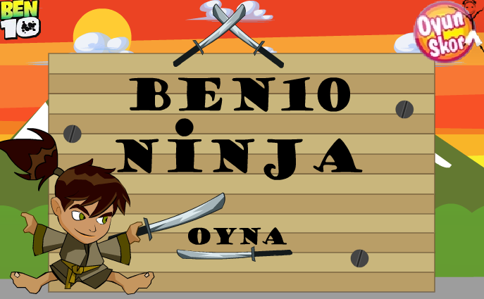 Игра Игры бен 10 - Бен тен ниндзя