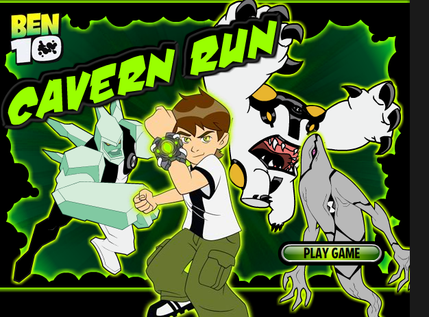 Игра Бен 10 игры - Cavern Run