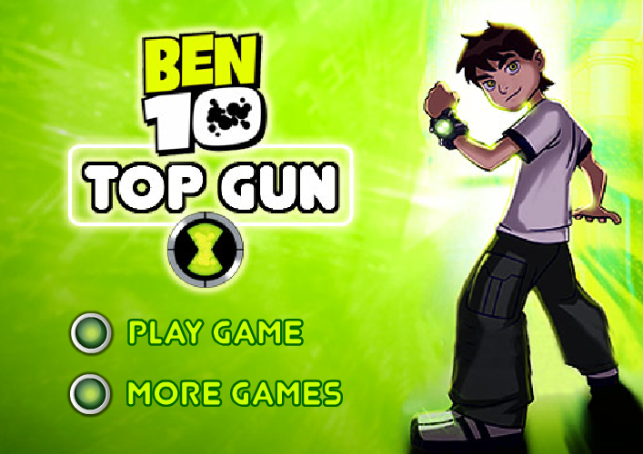 Игра Бен 10 игра - большая пушка