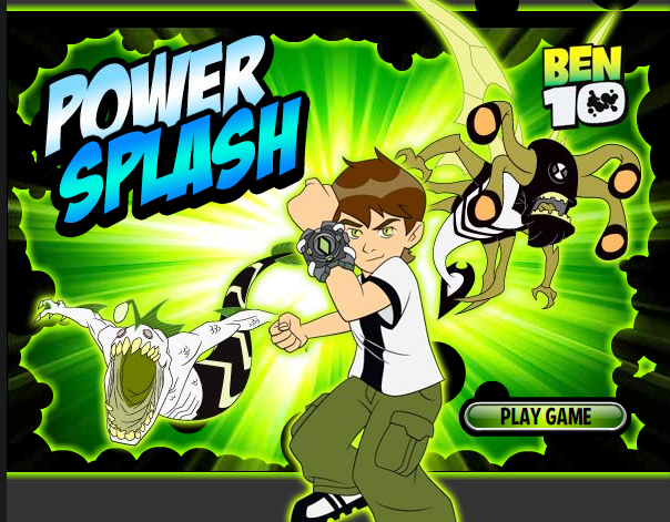 Игра Бен 10 - Power Splash