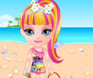 Барби:Малышка Барби на пляже