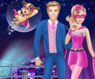 Барби Супер Принцесса:Супер Барби целуется с Кеном