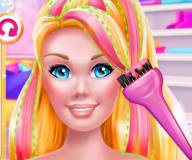 Барби Супер Принцесса:Супер Барби прическа и макияж