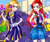 Аниме игры:Принцессы манги идут в школу