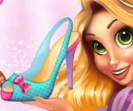 Рапунцель:Дизайн туфель принцессы