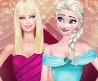 Принцессы Диснея:Супермодели Эльза и Барби
