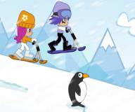 Хай Хай Паффи Ами Юми:Ами и Юме на сноуборде