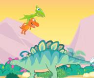 Поезд динозавров:Бадди летает с Тайни