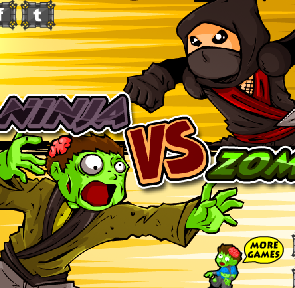 Игра Ниндзя против зомби