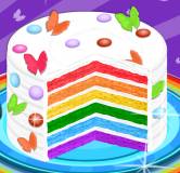 Торт на день рождения Рейнбоу Дэш