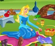 Спящая красавица принцесса Аврора:Спящая красавица Уборка на пикнике