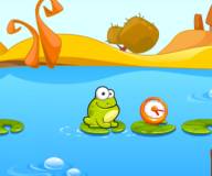 Игры для детей:Нажми на лягушку