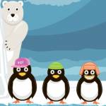 Игры для детей:Летающие пингвины