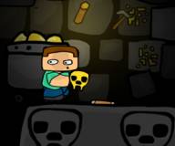 Майнкрафт:Стив и золотой череп крипера