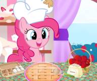 Пинки Пай готовит яблочный пирог