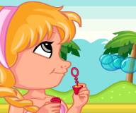 Игры для девочек:Пузырчатый пузырь