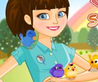 Игры для девочек:Птичий заповедник