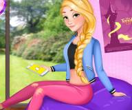 Принцессы Диснея:Эльза и Рапунцель соперницы в Snapchat