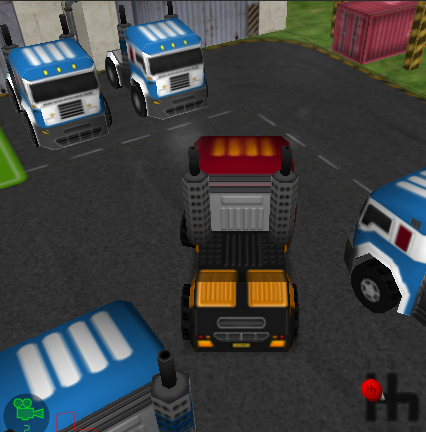 Игра Парковка грузовиков