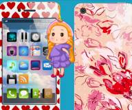 Игры для девочек:Укрась мой телефон
