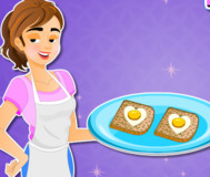 Готовим еду:Мама готовит хлеб с цуккини