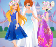 Свадебные игры:Барби и Эльза подружки невесты