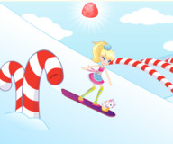 Полли Покет:Полли Покет на сноуборде