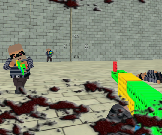 Игра Майнкрафт полиция против бандитов