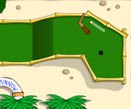 Гольф:Мини гольф на острове