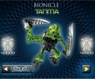 Лего Бионикл:Битва за власть Борок Танок