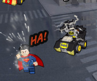 Лего Бэтмен:Создай свою сцену с лего супергероями