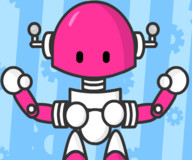 Игры для девочек:Милая девочка робот