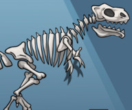 Динозавры:Археолог собирает скелет динозавра