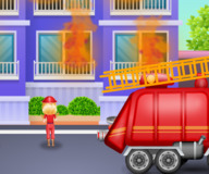 Игры для девочек:Маленькие пожарники