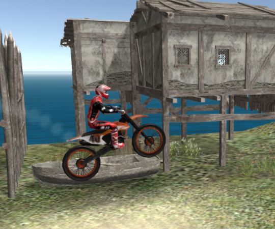 Игра Пляжный триал на мотоциклах 2