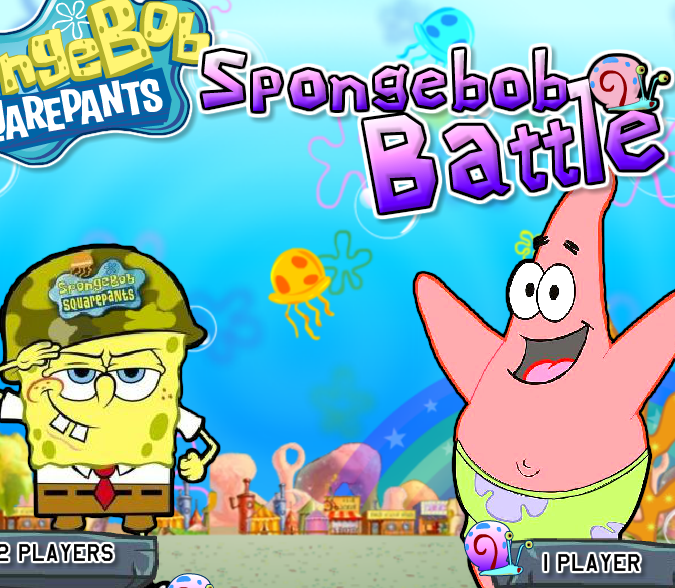 Спанч Боб Сквепенс игра на двоих