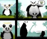 Игры для детей:Приключение панды