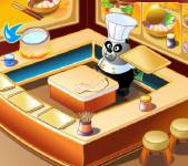 Игры с животными:Панда повар