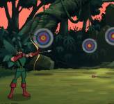 Игры мстители:Зеленая стрела тренировка