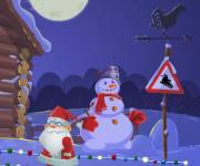 Игры на Новый год:Снеговик