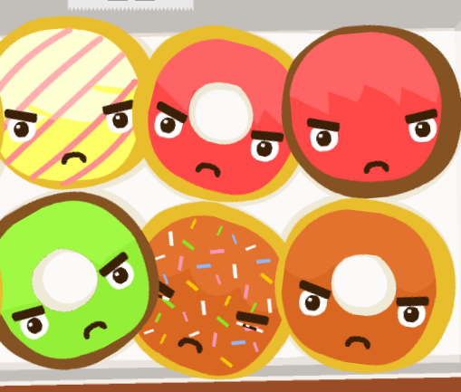 Игра Опасные пончики