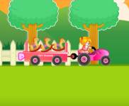Гонки на тракторах:Трактор для девочек