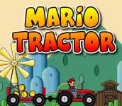 Гонки на тракторах:Марио на тракторе