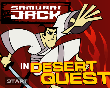 Игра Самурай Джек: квест в пустыне