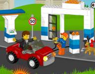 Игры лего:Заправка в Лего Сити