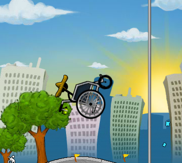 Игра Инвалидная коляска