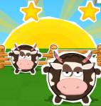 Игры с животными:Коровы против свиней