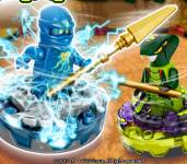 Игры лего:Ниндзя Го против змей