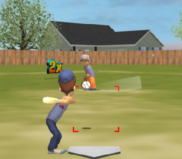 Игра Бейсбол на заднем дворе