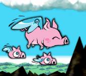 Леталки:Летающая свинья